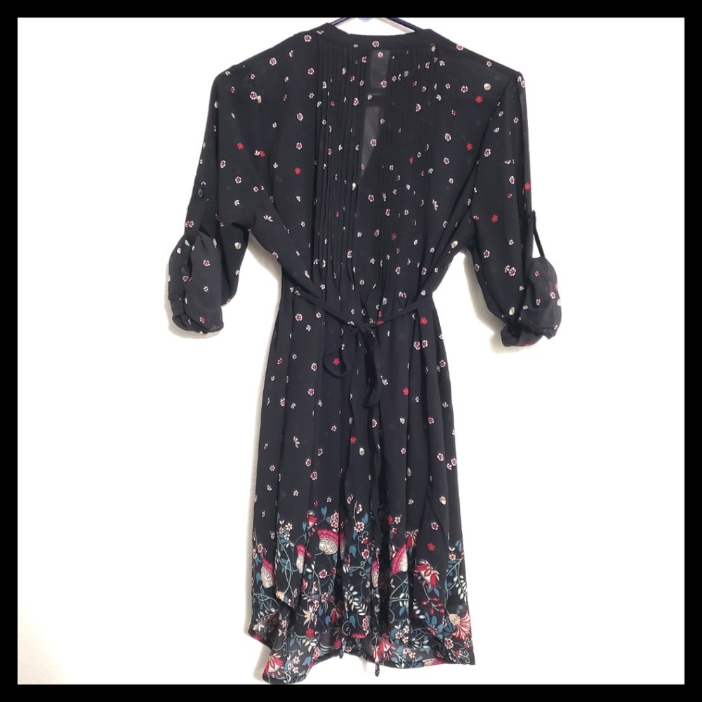 โฅ๏ธ AmericanRag:Size:M/Beautiful Sheer Floral dress - Picture 2 of 5